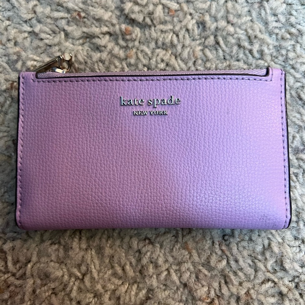 Kate Spade Lavender Leather Wallet